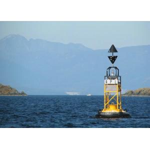 Buy cheap DGPS System Polyethylene Marine Navigation Buoys Anti Collision With Long product