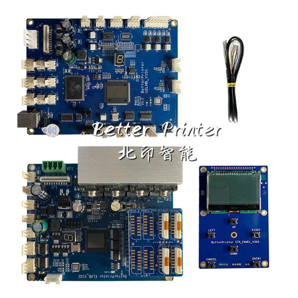 Quality Betterprinter I3200 inkjet board UV flatbed crystal label white ink hot press roll digital direct spray A3 textile print for sale