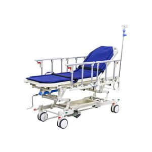Buy cheap Height Adjustable Manual Medical Emergency Stretcher Trolley For Patient from wholesalers