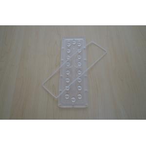 China optical PC Led Reflector Lens Array For Road Lamp 154 X 79 Degree on sale