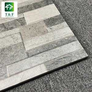 Buy cheap OEM Ceramic Plaid Floor Tiles 10mm Thickness Irregular Surface from wholesalers