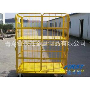Buy cheap 1600mm Height 4 Wheels Folding Roll Cage Containers from wholesalers