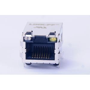 Buy cheap 0826-1X1T-57-F 10/100 BASE-T PoE RJ45 Jack ICM With OG/Y LEDs from wholesalers