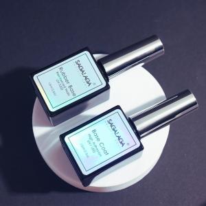 Buy cheap SAGALAGA Rubber Base Coat Transparent Soak Off Uv Base Gel Nail Polish with Strong Adhesive and Private Logo MSDS Tested from wholesalers