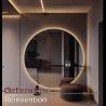 Buy cheap Living Room Angle Aluminum Profile Linear Light Trough with Black LED and Gypsum Ceiling from wholesalers