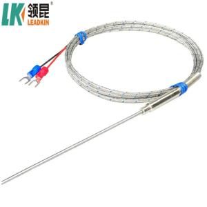 Buy cheap K Type Thermocouple Temperature Probe with NiCr-NiSi / NiCr-NiAl Sheath for Temperature Range up to 400°C from wholesalers