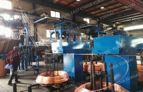 Buy cheap Annnual 5000MT D8-15mm Copper Rod Upcasting Process Oxygen Free Continuous Casting Machine from wholesalers