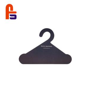 Buy cheap Black Color Printing  Ivory Board Material For Clothes Custom Cardboard Hangers from wholesalers