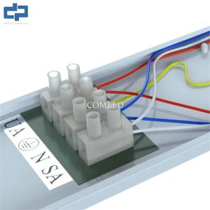 Buy cheap Sensor Dimmable Weatherproof Batten Light 5FT IP65 waterproof rating Linkable Install from wholesalers