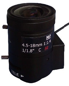 Buy cheap C mount Vari-focal CCL1184518MMPCR 1/1.8" 4.5-18mm Manul iris/ DC auto iris Lens from wholesalers
