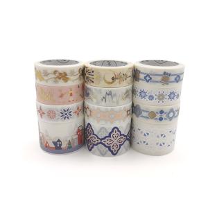Single Sided Waterproof Japanese Washi Tape Custom Printed Graphics