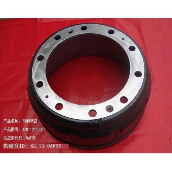 Quality HOWO DUMP TRUCK REAR BRAKE DRUM AZ9118340006 FOR HOWO TRUCK HIGHT QUALITY for sale