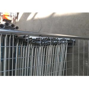 Buy cheap Secure Temporary Fencing OD 42mm x 1.5mm thick comply as4687-2007 panel size 2100mmx2400mm mesh 60x150mm x 3.5mm from wholesalers