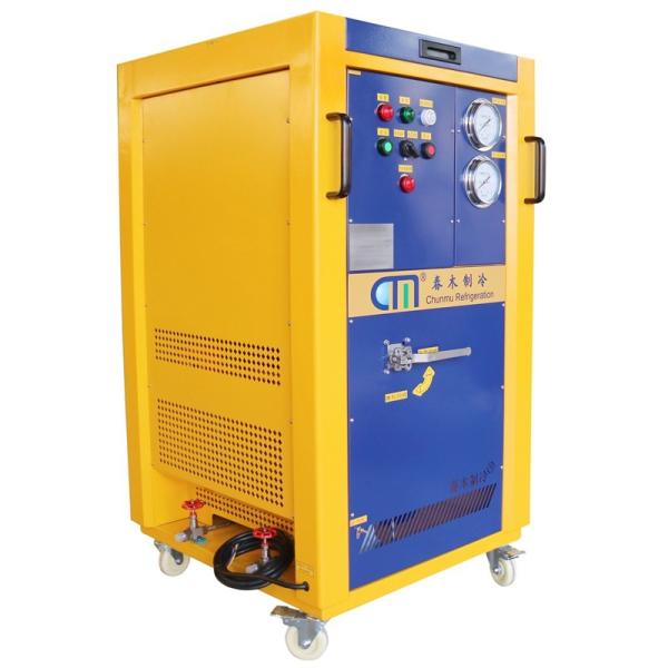 R22 R404a Refrigerant Vapor Recovery Charging Machine Ac Charging Station 4HP