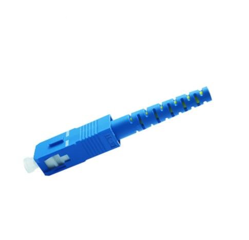 SC PC Fiber Patch Cord Connectors PBT For FTTH FTTB FTTX Network