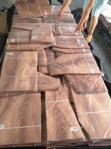 China Luxury Decoration Exotic Wood Veneer Hardwood Slice Cut 0.5mm on sale