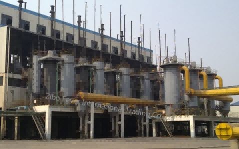 Quality ISO9001 3000KW Aluminum Biomass Gasifier Plant With Automatic Igniter for sale