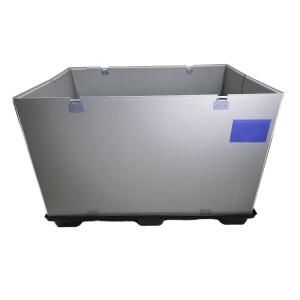 Buy cheap 1600x1145x1067mm Sleeve Packaging With Pallet Stacking Plastic Shipping Containers from wholesalers