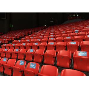 Buy cheap Automatically Folding Football Bleacher Seats Tip Up Seats With Armrest from wholesalers