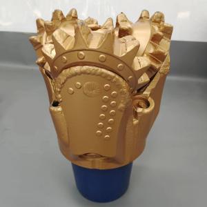 Buy cheap Tricone Roller Bit, Milled Tooth, 7-5/8'' dia, with 4-1/2'' API Regular pin for soft to medium hard sandstone and shale (as per API Standards)- IADC=216 from wholesalers