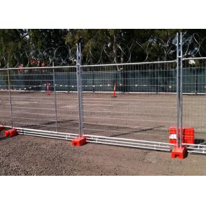 Buy cheap Temporary crowd control fence Galvanizd Mesh Panel 2.1x2.4m For Big Events from wholesalers
