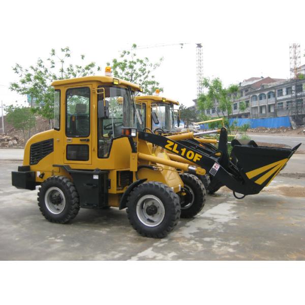 Rigid Steel Structure Mini Wheel Loader with 1000kg Rated Load 0.5 m3 Bucket