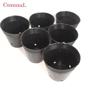 Buy cheap Tear Resistant HDPE 2 Gallon Round Nursery Pots Reasonable Holes from wholesalers
