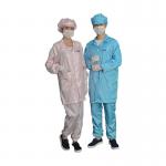 Buy cheap Clean Room Clothing Three Dimensional Tailoring Design Soft And Skin Anti-static Clean Room Smock from wholesalers