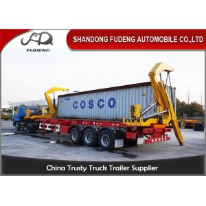 Buy cheap 3 Axle 40 Feet 20 Feet Side Loader Trailer For Loading 20&40ft Containers from wholesalers