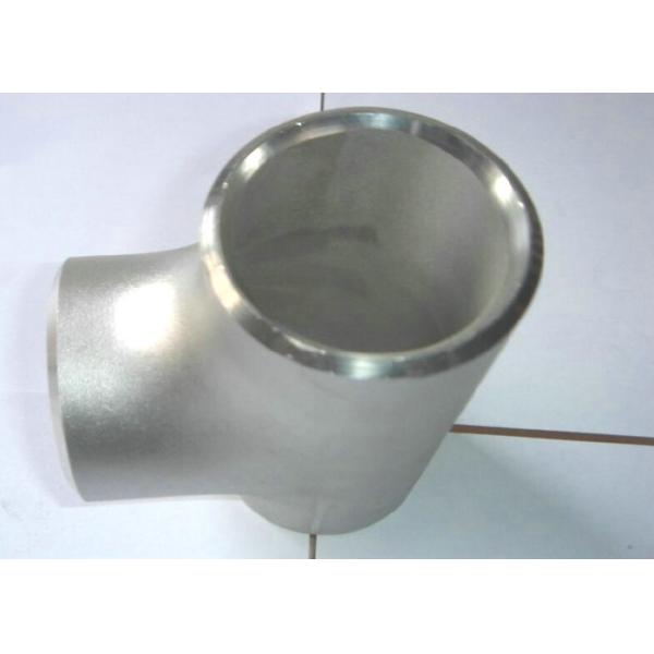 Quality ASME Buttweld Grade 2507 Stainless Steel Sch10 Reducing Equal Tee for sale