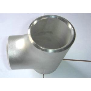 Buy cheap ASME Buttweld Grade 2507 Stainless Steel Sch10 Reducing Equal Tee from wholesalers