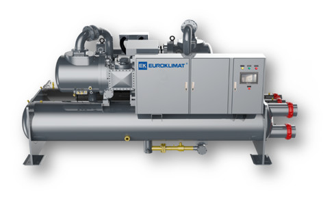 Quality R134a Refrigerant Water Cooled Screw Chiller High Efficiency series for sale