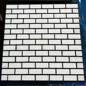 Buy cheap CN Backed Alumina Ceramic Liner Cylinder Hexagonal Rubber Ceramic Lining from wholesalers