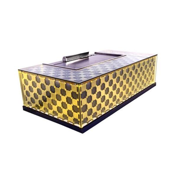 Quality Outdoor Hibachi Table Barbecue Mobile Teppanyaki Grill Table for sale