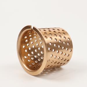 Buy cheap High Load Wrapped Bronze Bearings With Flange Holes Through from wholesalers