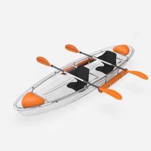 Buy cheap Factory Customized PC Sheets PC Transparent Canoe Kayak 6mm Clear Polycarbonate Boat for Water Sports from wholesalers