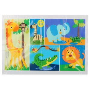 Buy cheap Rectangular Childrens Plastic Placemats Toddlers Baby Placemat For Restaurants from wholesalers