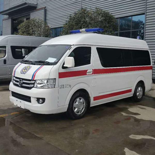 Max speed 150km/h Japanese Foton ambulance With ABS Mobile Clinic Vehicle
