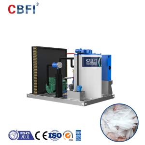 Buy cheap 1 2 3 5 10 Ton Flake Ice Machine For Fish Easy Control Water Cooling from wholesalers