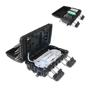 1x8 LGX Splitter Aerial Junction Box IP65 Fiber Splice Enclosure Three-Tier 24