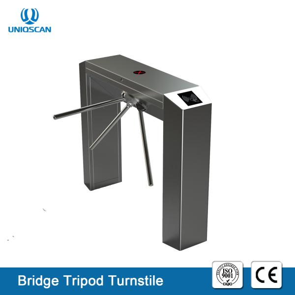 High Speed Tripod Security Turnstile Gate UT550-C Support Fingerprint ID Card