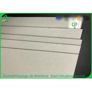 Laminated Straw Paper Board 2mm 1250gsm Uncoated Grey Chipboard In Sheets