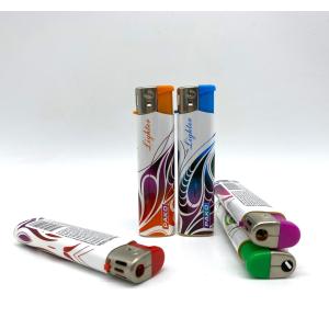 Buy cheap Long Slim Electronic Cigarette Lighter Function Cigarette Lighter Size 80*23.7*11.18mm from wholesalers