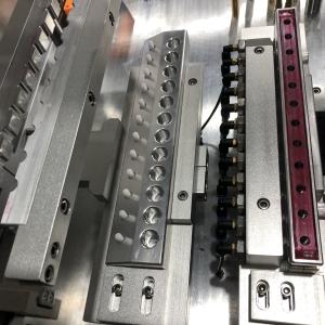 Buy cheap Automatic 12 Holes Lipstick Aluminum Mold Demoulding Machine from wholesalers