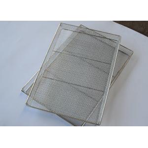 Buy cheap Herb Dehydration Shelf 4mm Wire Mesh Tray With Small Holes from wholesalers