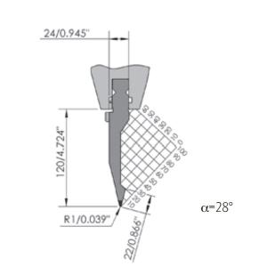 Buy cheap 42CrMo Gooseneck Press Brake Punch Wila Bending Tooling Euro Style from wholesalers