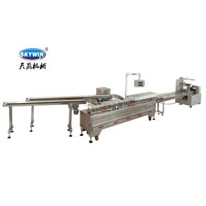 Buy cheap 600pcs/Min Round Biscuit Sandwiching Machine / CE Certified Cracker Equipment from wholesalers