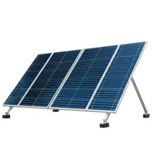 Buy cheap Customized Solar Panel Ground Mounting Systems with Tilt Angle 0-60 Degrees and Durable Construction Roof Inclination from wholesalers