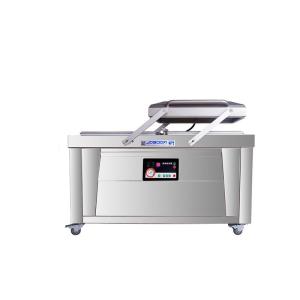 Buy cheap 50Hz / 60Hz Double Chamber Vacuum Packaging Machine With PLC Control Panel from wholesalers