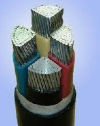 China Steel Tape 185mm 4 Core Armoured Cable , PVC Outside Armoured Cable 1kV on sale